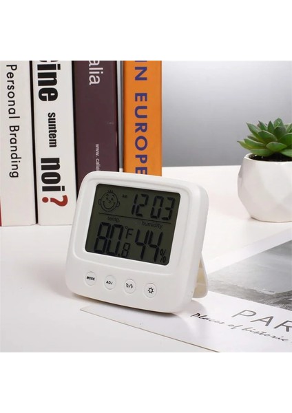 Arka Işık Stili LCD Dijital Sıcaklık Nem Ölçer Arka Işık Ev Kapalı Elektronik Higrometre Termometre Hava Istasyonu Bebek Odası (Yurt Dışından) fırsatları