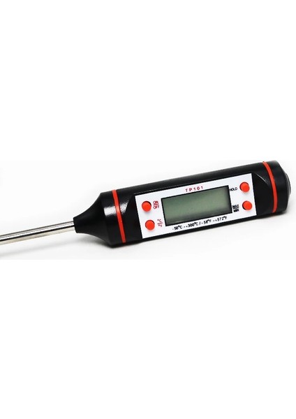 Siyah Stil 1 Adet Mutfak Yağı Termometresi Barbekü Pişirme Sıcaklığı Ölçümü Elektronik Gıda Iğne Termometresi Pil Olmadan (Yurt Dışından) fırsatları