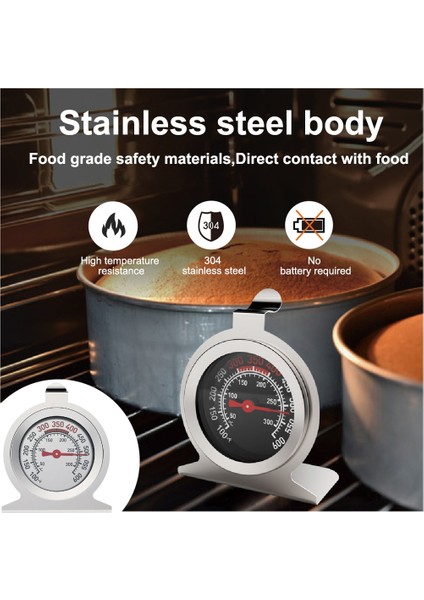 B Tarzı Fırın Termometresi Paslanmaz Çelik Isıya Dayanıklı Mini Sıcaklık Ölçer Ölçer Mutfak Aksesuarları Barbekü Et Pişirme Izgara (Yurt Dışından) indirimleri