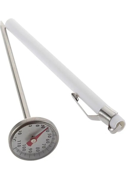 Paslanmaz Çelik -10 ~ 110 Santigrat Derece Mutfak Pişirme Hızlı Tepki Anında Okuma Zanaat Termometre Ölçer Ölçüm Araçları (Yurt Dışından) fırsatları