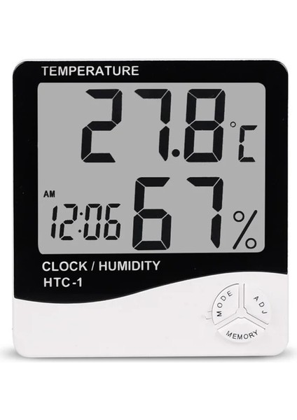 Tip1 Tarzı Dijital Termometre Higrometre Kapalı Hava Istasyonu Ev Mini Oda Termometresi Sıcaklık Nem Monitörü Termometre (Yurt Dışından) fiyatları