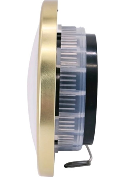 Higrometre Stili 90MM Altın Çerçeve Termometre Higrometre Duvar Asılı Barometre Çalar Saat (Yurt Dışından) fırsatları