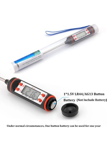 TP101 Stili Yeni Dijital Mutfak Termometresi Pişirme Barbekü Gıda Sıcaklığı Ölçüm Cihazı Aralığı -50 T Derece (Yurt Dışından) fırsatları