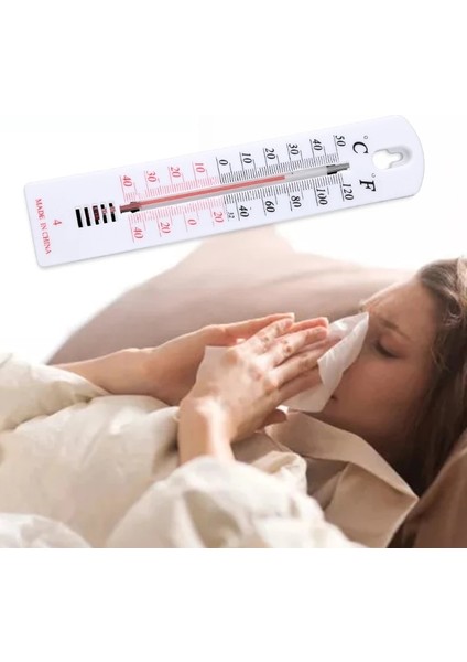 Ev Duvar Asılı Termometre Santigrat Fahrenheit Ekran Kapalı Açık Sera Sıcaklık Monitör Ölçer Ev Günlük (Yurt Dışından) modelleri