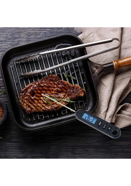 Siyah Stil Gıda Termometresi Dijital Et Termometresi Mutfak Barbekü Probu Gıda Sensörü Ölçer Barbekü Elektronik Fırın Mutfak Gereçleri Izgara Için (Yurt Dışından) modelleri