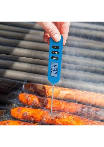 Siyah Stil Gıda Termometresi Dijital Et Termometresi Mutfak Barbekü Probu Gıda Sensörü Ölçer Barbekü Elektronik Fırın Mutfak Gereçleri Izgara Için (Yurt Dışından) fırsatları