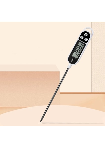 Kırmızı Stil TP300 Dijital Gıda Termometresi Anında Okuma Elektronik Gıda Termometresi Ev Mutfak Kullanımı Için Dijital Sıcaklık Ölçüm Aracı (Yurt Dışından) fırsatları