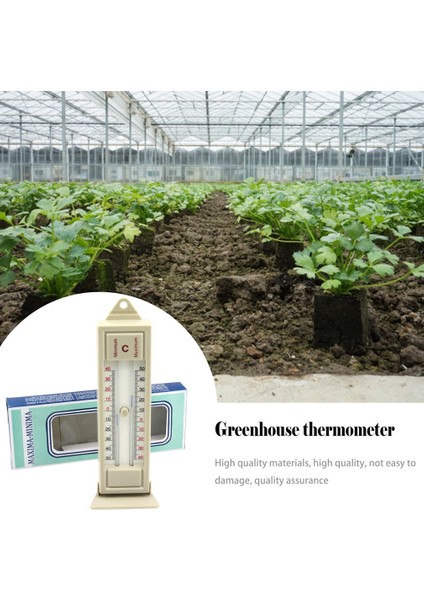 Kapalı Açık Bahçe Sera Duvarı Sıcaklık Monitörü - 40 - 50 Derece Termometre (Yurt Dışından)