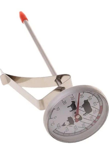 Paslanmaz Çelik Anında Okuma Probu Termometre Barbekü Gıda Pişirme Et Ölçer- (Yurt Dışından) fiyatları