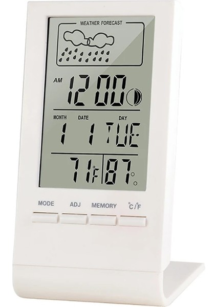 Siyah Stil Çok Fonksiyonlu Mini LCD Dijital Termometre Yüksek Görünürlük Büyük Dijital LCD Ekran Mini Elektronik Sıcaklık Nem Ölçer (Yurt Dışından) indirimleri