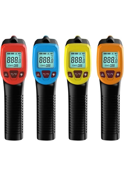 Sarı Tarzı Lazer Olmayan Sıcaklık Ölçer Tabancası LCD Elektronik Termometre Dijital Kızılötesi Termometre Lazer Noktası Sıcaklık Ölçer (Yurt Dışından)