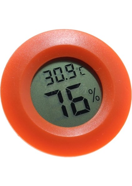 Kırmızı Stil Mini Dijital Termometre Higrometre Sıcaklık ve Nem Iç Mekan Sensörü LCD Sürüngen Elektronik Sıcaklık ve Nem Ölçer (Yurt Dışından)