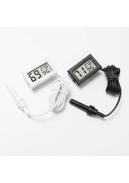 Mor Tarzı Mini Dijital LCD Kapalı Uygun Sıcaklık Sensörü Nem Ölçer Termometre Higrometre Ölçer (Yurt Dışından) indirimleri