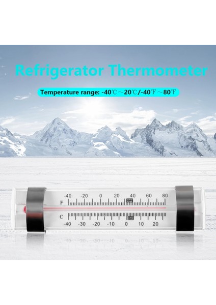 Küçük Stil Plastik Buzdolabı Buzdolabı Termometresi Taze Tutmak Soğutma Sıcaklık Ölçer Soğutma Sıcaklık Ölçer Mutfak Aletleri (Yurt Dışından) modelleri