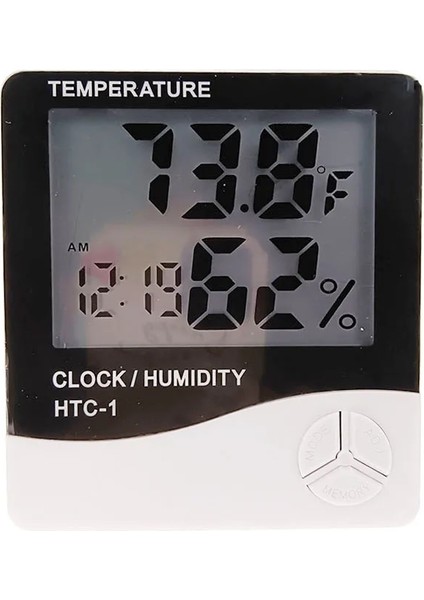 Tip1 Tarzı Dijital Termometre Higrometre Kapalı Hava Istasyonu Ev Mini Oda Termometresi Sıcaklık Nem Monitörü Termometre (Yurt Dışından)