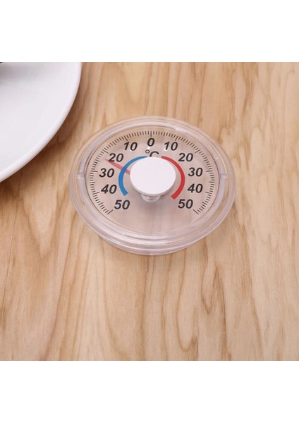 Pointer Termometre Plastik Sıcaklık Test Cihazı Termometre Ölçer Açık Bahçe Ev Pencere Kapı Için Mezun Disk Termometre (Yurt Dışından)