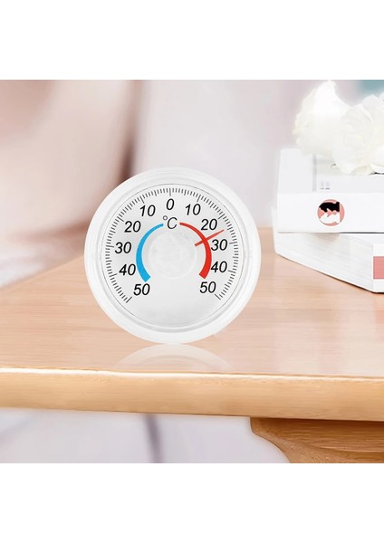 Pointer Termometre Plastik Sıcaklık Test Cihazı Termometre Ölçer Açık Bahçe Ev Pencere Kapı Için Mezun Disk Termometre (Yurt Dışından) fiyatları