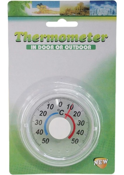 Pointer Termometre Plastik Sıcaklık Test Cihazı Termometre Ölçer Açık Bahçe Ev Pencere Kapı Için Mezun Disk Termometre (Yurt Dışından) fırsatları