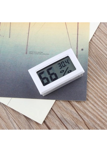 Beyaz Stil Mini Dijital LCD Sıcaklık Sensörü Nem Ölçer Termometre Higrometre Ölçüm Ölçer Beyazsiyah (Yurt Dışından) modelleri