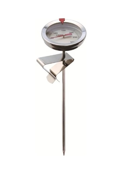 150MM Tarzı Barbekü Izgara Termometre 40 cm Uzun Prob 50-550C Kızartma Yağı Fritöz Kızartması Kızarmış Tavuk Wingken Kanat Pratik Mutfak Gereçleri (Yurt Dışından)