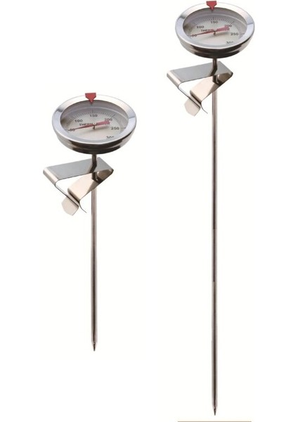 150MM Tarzı Barbekü Izgara Termometre 40 cm Uzun Prob 50-550C Kızartma Yağı Fritöz Kızartması Kızarmış Tavuk Wingken Kanat Pratik Mutfak Gereçleri (Yurt Dışından) indirimleri
