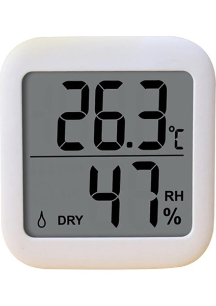 Beyaz Stil Ev Için Higrometre Iç Mekan Termometresi Ev Için Oda Termometresi Nem Ölçer (Yurt Dışından) modelleri