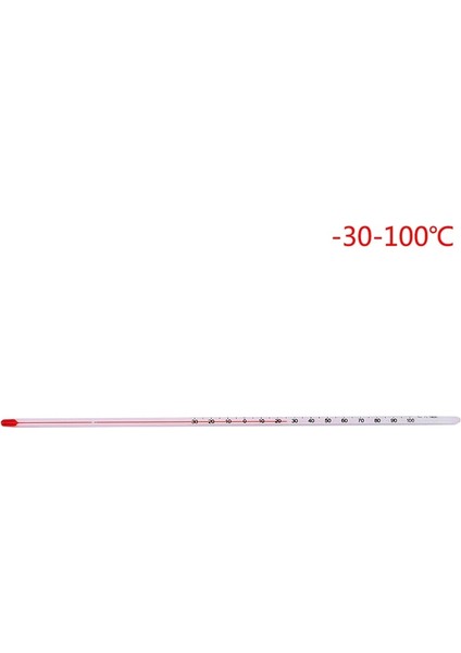 N1 Stili Santigrat Derece Cam Termometre Red Spirit Sıvı Temel Termometre Toplam Daldırma Laboratuvarı Okul Kullanımı (Yurt Dışından)