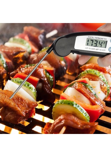 H53989D Stili Et Termometresi Dijital Mutfak Termometresi Mutfak Gıda Pişirme Et Barbekü Probu Et Suyu Süt Termometresi Mutfak Aletleri (Yurt Dışından) fırsatları