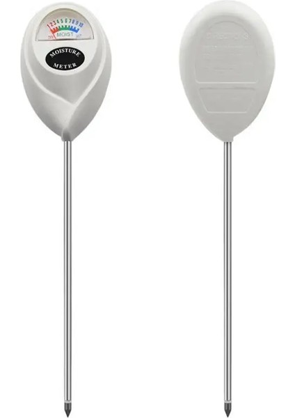 Beyaz Stil Toprak Nem Ölçer Toprak Test Cihazı Bahçe Tesisi Çiçek Su Analizörü Test Cihazı Ev Bahçe Ölçüm Aracı (Yurt Dışından)