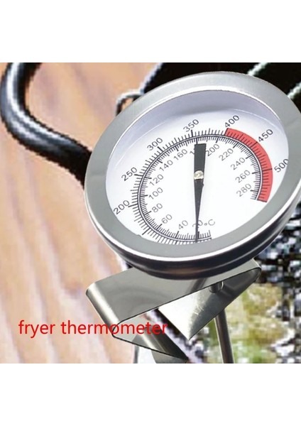 4.2CMX31CM Tarzı Paslanmaz Çelik Yağ Kızarmış Termometre Uzun Prob ile Gıda Için Barbekü Patates Kızartması Kızarmış Tavuk Sıvı Sıcaklık Test Cihazı 1 Adet (Yurt Dışından) fiyatları