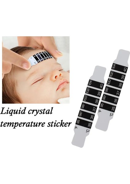 1 Adet Tarzı Bebek LCD Renk Değişen Vücut Sıcaklığı Vücut LCD Sıcaklık Etiketi Uygun Ev Dijital Termometreler Ürünler (Yurt Dışından) fiyatları
