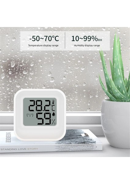 B Tarzı Kapalı Elektronik Nem Ölçer Yeni Mini LCD Dijital Sıcak Termometre Higrometre Sensörü Ölçer Termometre Hava Istasyonu Yeni (Yurt Dışından)