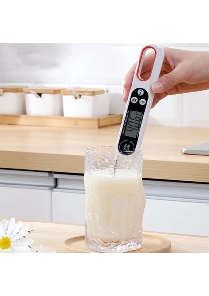 Gri Tarzı Katlanabilir Termometre Pişirme Gıda Mutfak Barbekü Buffalo Buffalo Sıvı Fırın Dijital Sıcaklık Sensörü Mutfak Aletleri (Yurt Dışından) fiyatları