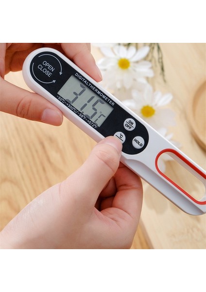 Gri Tarzı Katlanabilir Termometre Pişirme Gıda Mutfak Barbekü Buffalo Buffalo Sıvı Fırın Dijital Sıcaklık Sensörü Mutfak Aletleri (Yurt Dışından) modelleri