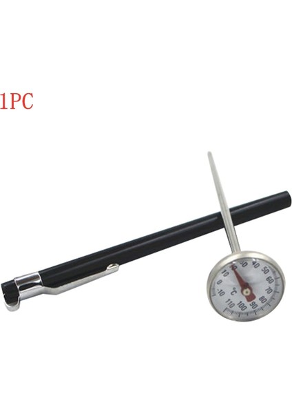 1 Adet Tarzı Yeni Taşınabilir Paslanmaz Çelik Termometre Mutfak Probu Gıda Çay Su Et Süt Kahve Köpük Barbekü Sıcaklık Test Cihazı (Yurt Dışından)