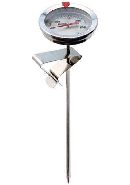 15CM Tarzı Anında Okunan Gıda Termometresi Pişirme Gıda Mutfak Barbekü Kızartılmış Sıcaklık Sensörü Ölçer Paslanmaz Çelik Prob (Yurt Dışından)