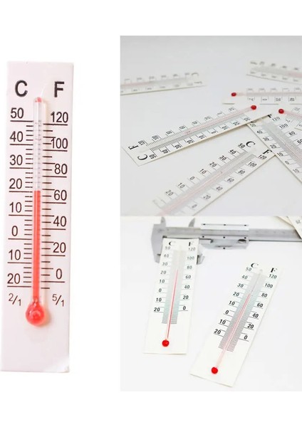 10.5CMX2CM Stili Yeni Tasarım Minyatür Kağıt Karton Termometre Kapalı Açık Bahçe Ev Garaj Ofis Odası Sıcaklık Ölçüm Aracı (Yurt Dışından) fiyatları