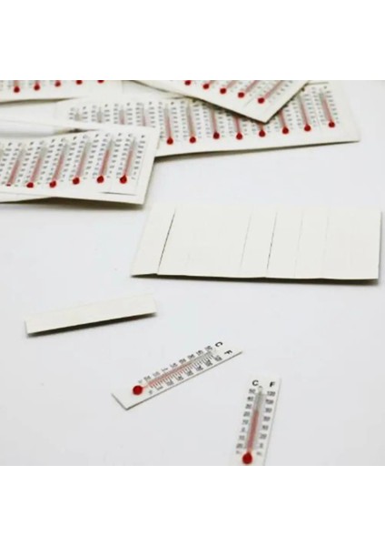 10.5CMX2CM Stili Yeni Tasarım Minyatür Kağıt Karton Termometre Kapalı Açık Bahçe Ev Garaj Ofis Odası Sıcaklık Ölçüm Aracı (Yurt Dışından) indirimleri