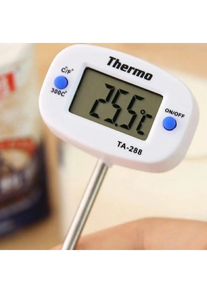 TA288 Sıcak Iğneli Gıda Termometresi Mutfak Gıda Yağı Termometresi Süt Termometresi Elektronik Su Termometresi Mutfak Aletleri (Yurt Dışından) modelleri