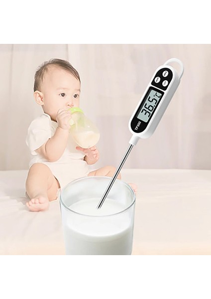 TP300 Tarzı Chanfong TP300 Dijital Gıda Termometresi Probu Mutfak Barbekü Et Su Süt Yağı Çay Çorba Fırını Sıcaklık Ölçme Aracı (Yurt Dışından) fırsatları