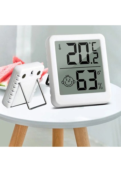 Siyah Stil LCD Dijital Termometre Higrometre Kapalı Oda Elektronik Sıcaklık Nem Ölçer Sensör Ölçer Hava Istasyonu (Yurt Dışından) fiyatları