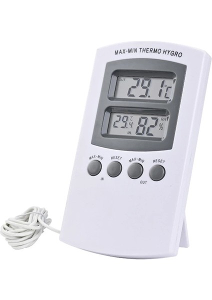 Ev Yatak Odası Bebek Odası Monitörü Için Kapalı Açık Termometre Higrometre Powered Ev (Yurt Dışından)