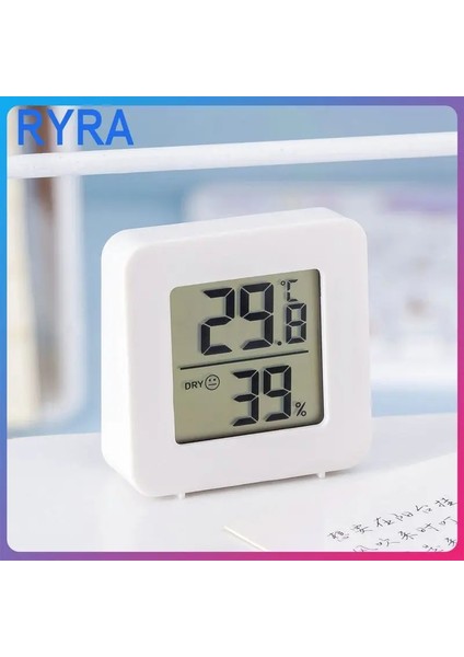 No.1 Stili Mini Hermometre Elektronik Sıcaklık Nem Ölçer Duvara Monte LCD Dijital Termometre Çok Senaryolu Uygulama Dijital (Yurt Dışından) modelleri