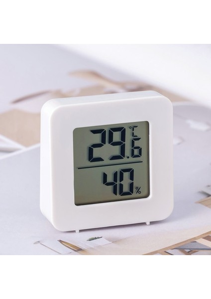 No.1 Stili Mini Hermometre Elektronik Sıcaklık Nem Ölçer Duvara Monte LCD Dijital Termometre Çok Senaryolu Uygulama Dijital (Yurt Dışından) fırsatları
