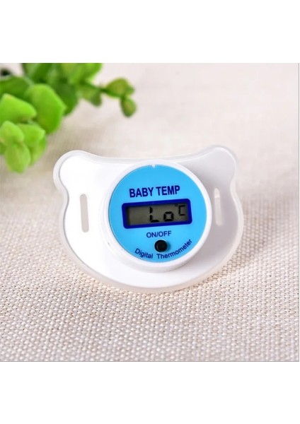 Yeşil Stil LCD Dijital Bebek Termometresi Ağız Meme Bebek Termometresi Emzik Ölçme Araçları Elektronik Sıcaklık Ölçümü (Yurt Dışından)