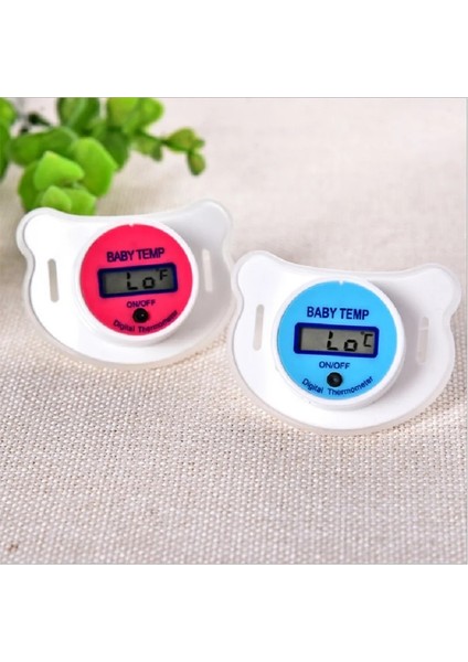 Yeşil Stil LCD Dijital Bebek Termometresi Ağız Meme Bebek Termometresi Emzik Ölçme Araçları Elektronik Sıcaklık Ölçümü (Yurt Dışından) fırsatları