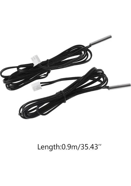Çift Ekran Dc Termometre W 2 Ntc Su Geçirmez Sıcaklık Sensörü 12V 24V 72V Araba Motosiklet (Yurt Dışından) fiyatları