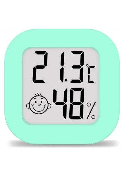 Yeşil Tarzı Mini LCD Dijital Termometre Elektronik Nem Ölçer Ölçer Aletleri Kapalı Oda Elektronik Sıcaklık Nem Sensörü (Yurt Dışından)