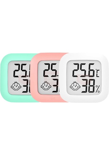 Yeşil Tarzı Mini LCD Dijital Termometre Elektronik Nem Ölçer Ölçer Aletleri Kapalı Oda Elektronik Sıcaklık Nem Sensörü (Yurt Dışından)