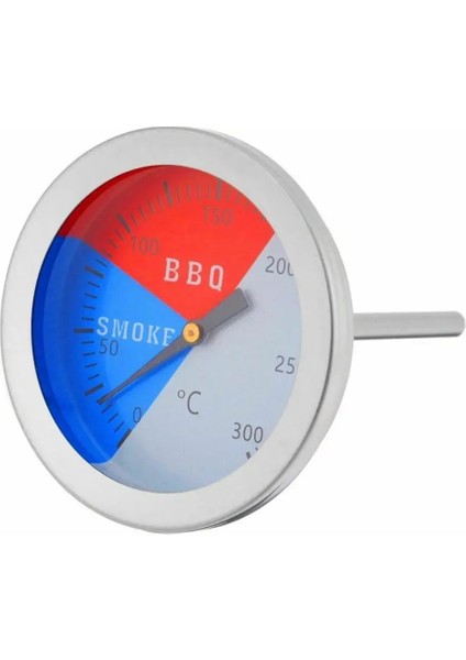 Termometre Tarzı Barbekü Fırın Termometresi Barbekü 300 Derece Bimetal Termometre Barbekü Füme Fırın Termometresi Açık Kamp Araçları Mutfak Termometresi (Yurt Dışından)